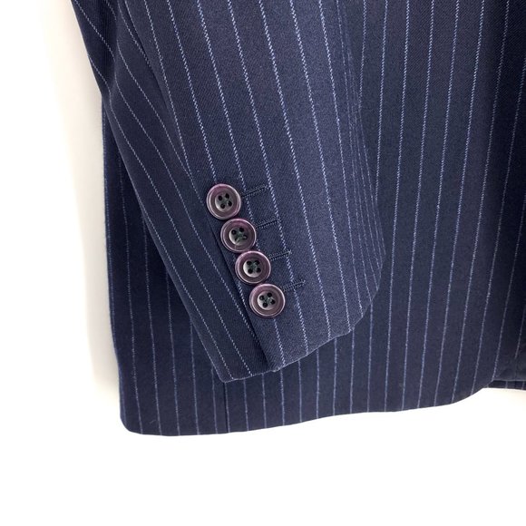 VTG DAKS x SIMPSON PICCADILLY 100% Wool Suit Coat - Picture 9 of 16